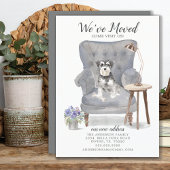 ミニチュア・シュナウザーの移動発表 案内状