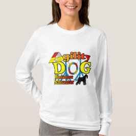 ミニチュア_シュナウザー_アジリティ Tシャツ