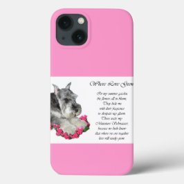 ミニチュア・シュナウザー・アート・ギフト iPhone 13ケース