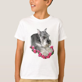 ミニチュア・シュナウザー・アート・ギフト Tシャツ