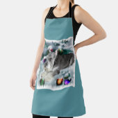 ミニチュア・シュナウザー・クリスマス エプロン (インサイチュ)