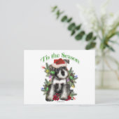 ミニチュア・シュナウザー・ティス ポストカード (スタンド正面)