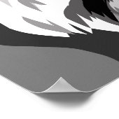 ミニチュア・シュナウザー・ドッグ・ポスター ポスター (角)