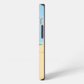 ミニチュア・シュナウザー 夏 iPhoneケース (左側面)