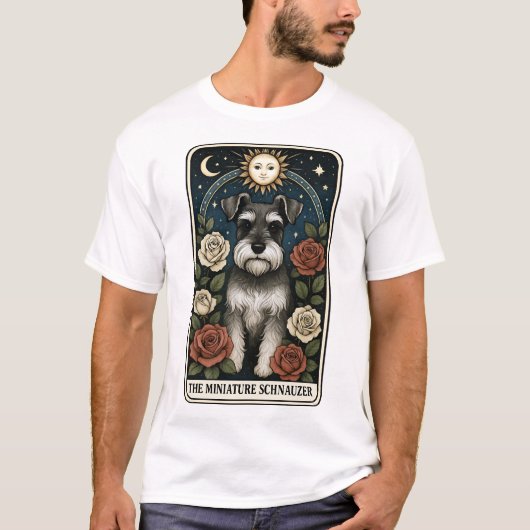 ミニチュア・シュナウザー Tシャツ (正面)