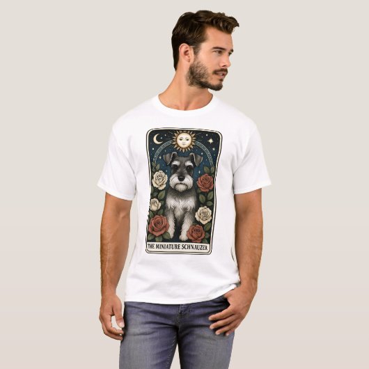 ミニチュア・シュナウザー Tシャツ (正面フル)