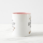 ミニチュア・シュナウツァーのお母さん ツートーンマグカップ (中央)