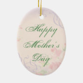 ミニチュア・シュナウツァーのハートのお母さん セラミックオーナメント (裏面)