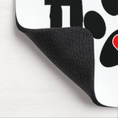 ミニチュア・シュナウツァーのパパ マウスパッド (コーナー)