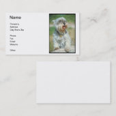 ミニチュア・シュナウツァーの名刺 名刺 (正面/裏面)