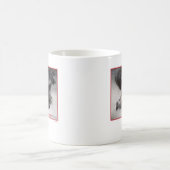 ミニチュア・シュナウツァーの子犬 コーヒーマグカップ (中央)