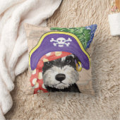 ミニチュア・シュナウツァーの海賊 クッション (ブランケット)