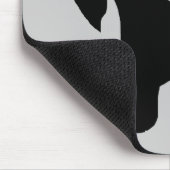 ミニチュア・シュナウツァーの規則のマウスパッド マウスパッド (コーナー)