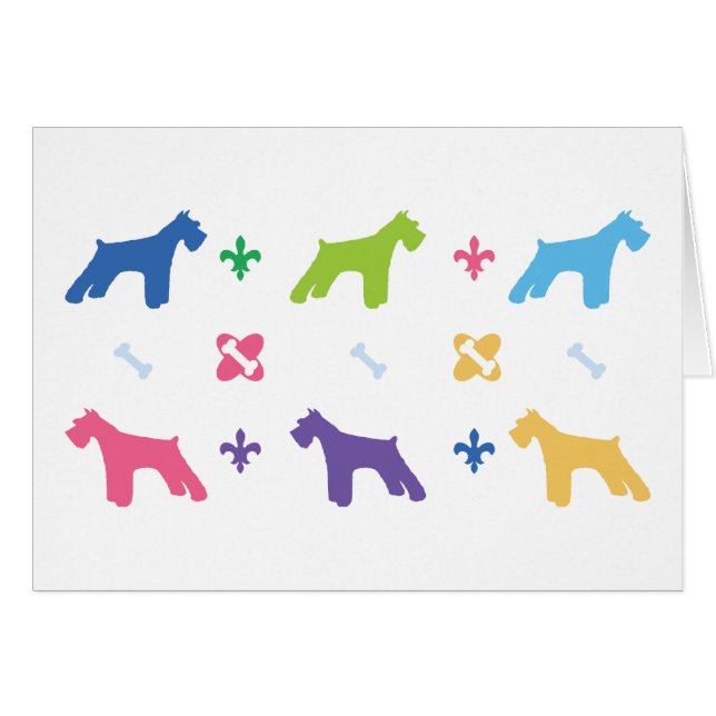 ミニチュア・シュナウツァー (正面横)