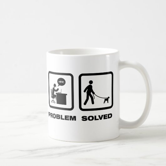 ミニチュア・シュナウツァー コーヒーマグカップ (右)