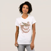 ミニチュア・シームルグの芸術 - イランの象徴的HT-Shirt Tシャツ (正面フル)