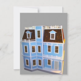 ミニチュア・ドールハウスのノート・カード シーズンカード