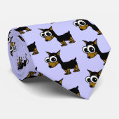 ミニチュア・ピンシャーのタイ ネクタイ (ロール)