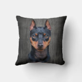 ミニチュア・ピンシャー クッション (裏面)