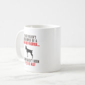 ミニチュア・ピンシャー コーヒーマグカップ (正面左)