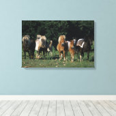 ミニチュア・フォール群 キャンバスプリント (インサイチュ (ウッドフロア))