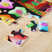 ミニチュアARTコラージュ:理想的なギフトコレクション ジグソーパズル (側面)