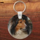 ミニチュアCollieキーチェーン キーホルダー (正面)