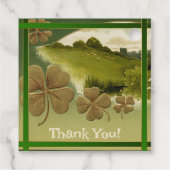 ミニチュアLeprechaun St Patrick's Day 感謝してい FT フェイバータグ (裏面)