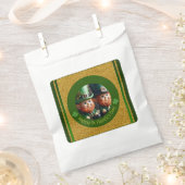 ミニチュアLeprechaun St Patrick's Day FB02 フェイバーバッグ (クリップ留めされた状態)