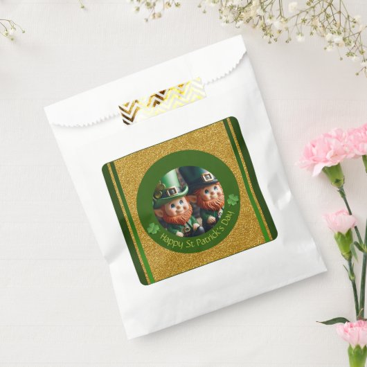 ミニチュアLeprechaun St Patrick's Day FB02 フェイバーバッグ (封をした状態)