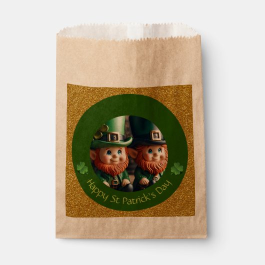 ミニチュアLeprechaun St Patrick's Day FB フェイバーバッグ (正面)