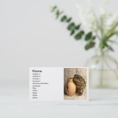 ミニチュアuduの写真を握っているヒキガエルのカエル 名刺 (スタンド正面)