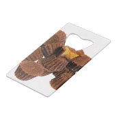 ミニチョコレートとピーナッツトリート クレジットカード栓抜き (裏面アングル)