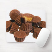 ミニチョコレートとピーナッツトリート マウスパッド (マウス)
