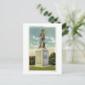 ミニッツマン像の眺め ポストカード (スタンド正面)