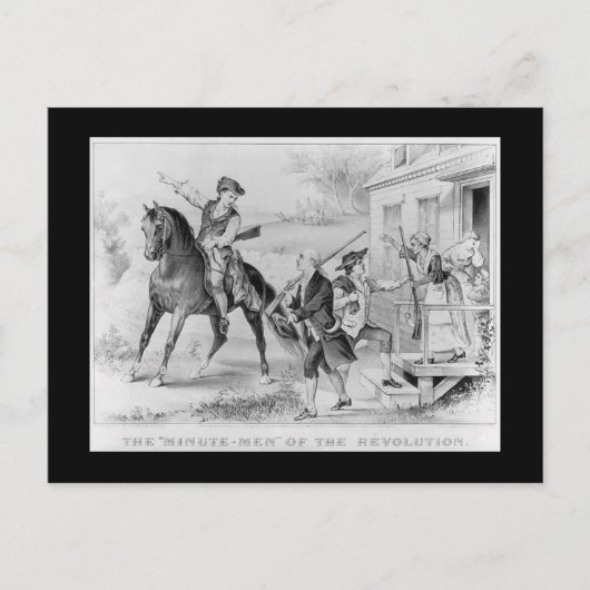 ミニッツメンズポストカード ポストカード (正面)