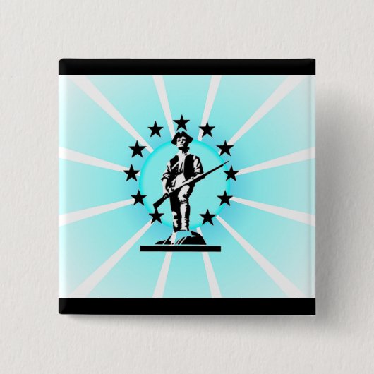 ミニットマン 缶バッジ (正面)