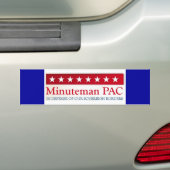 ミニットマンPAC バンパーステッカー (車上)