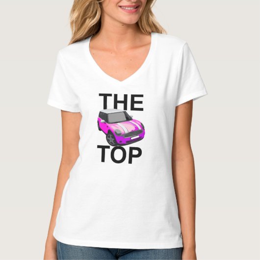 ミニトップおもしろい機嫌 Tシャツ (正面)