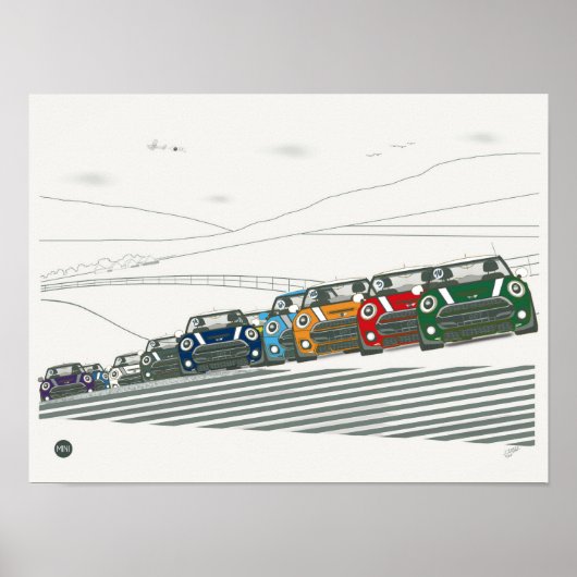 ミニトラックレース3ポスター ポスター (正面)