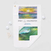 ミニトラベルタオル(サーフデザイン) ゴルフタオル (インサイチュ)