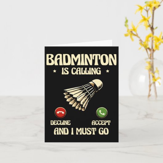 ミニトンおもしろい選手ラブシャトルデザイン28 カード (黄色い花)