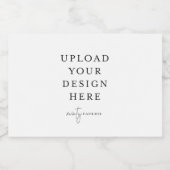 ミニドリンクボトルラベル 3" x 2" （10枚セット） リキュールボトルラベル (シングルラベル)