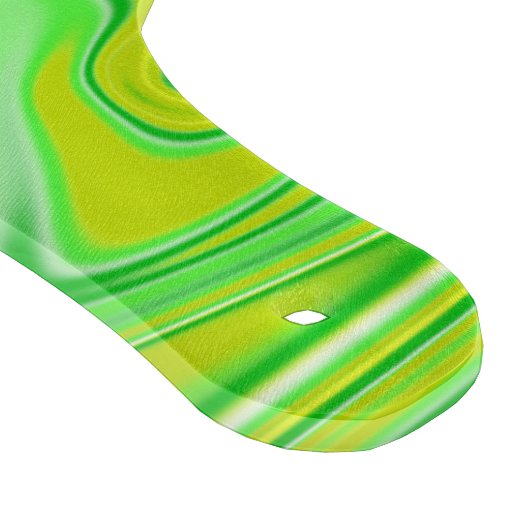 「ミニドリーム：緑の大理石の柔らかい渦巻き」 カッティングボード (角)