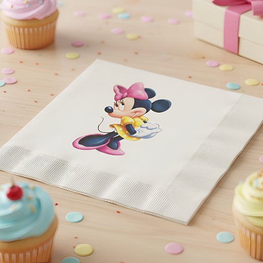 ミニナプキン 縁ありランチョンナプキン