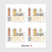 ミニハイブ純蜂蜜オーガニックラ澄んベル シール (シート)