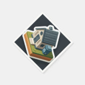 ミニハウス スタンダードカクテルナプキン (角)