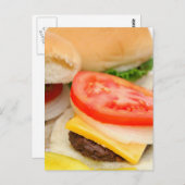 ミニハンバーガー ポストカード (正面/裏面)