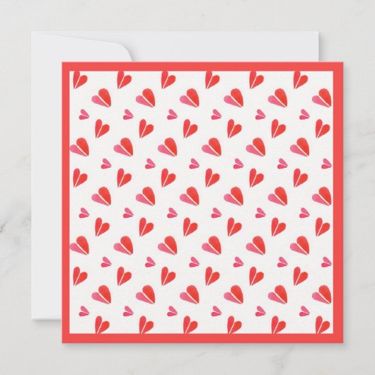 ミニハートの5.25"スクエアフラットカードII カード (正面)