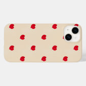 ミニハートデザイン Case-Mate iPhoneケース (裏面 (横))